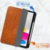TECH-PROTECT FLEECE – Etui do iPad 10.9 (10. gen. 2022) / 11 (A16, 11. gen. 2025) – Brązowe